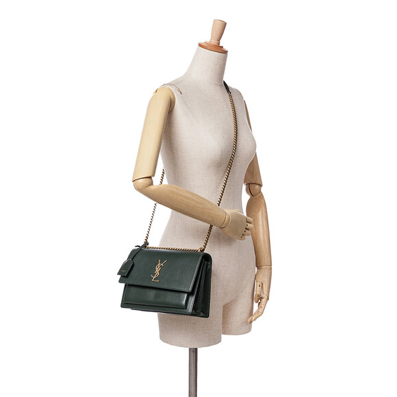 Auth Saint Laurent Medium Leather #159767S14B - Picture 13 of 13